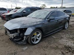 Salvage Cars with No Bids Yet For Sale at auction: 2018 Audi A5 Premium Plus S-Line