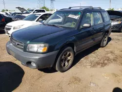 Salvage cars for sale from Copart Elgin, IL: 2003 Subaru Forester 2.5X