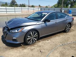 Salvage cars for sale from Copart San Martin, CA: 2022 Nissan Altima SR