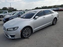 Lincoln salvage cars for sale: 2017 Lincoln MKZ Hybrid Select