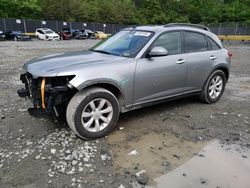 Salvage cars for sale at Waldorf, MD auction: 2005 Infiniti FX35