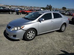 Salvage cars for sale at Antelope, CA auction: 2010 Toyota Corolla Base