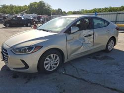 Salvage cars for sale at Rogersville, MO auction: 2017 Hyundai Elantra SE
