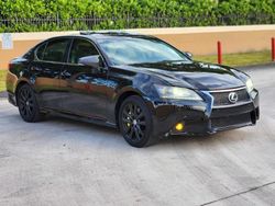 Salvage cars for sale from Copart Opa Locka, FL: 2013 Lexus GS 350