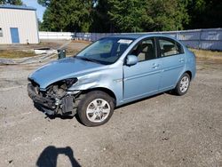 Hyundai Accent gls Vehiculos salvage en venta: 2007 Hyundai Accent GLS