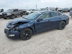 Salvage cars for sale at Houston, TX auction: 2020 Chevrolet Malibu LT