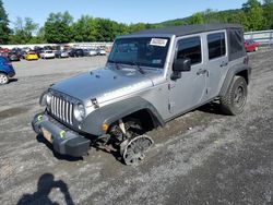 Jeep Wrangler Unlimited Sport salvage cars for sale: 2016 Jeep Wrangler Unlimited Sport