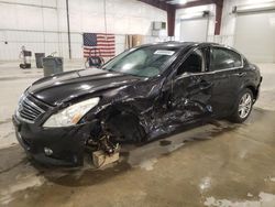 Salvage cars for sale from Copart Avon, MN: 2012 Infiniti G37