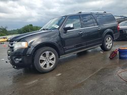 Ford salvage cars for sale: 2015 Ford Expedition EL Platinum