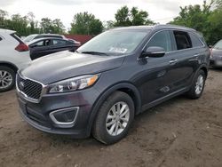 Salvage cars for sale at Baltimore, MD auction: 2018 KIA Sorento LX