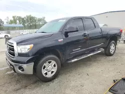 Salvage cars for sale from Copart Spartanburg, SC: 2011 Toyota Tundra Double Cab SR5