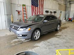Salvage cars for sale from Copart Mcfarland, WI: 2014 Volkswagen Passat SEL