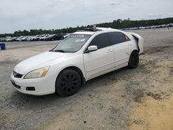 Salvage cars for sale at Lumberton, NC auction: 2007 Honda Accord EX