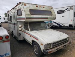 Salvage trucks for sale at Woodburn, OR auction: 1983 Toyota Pickup / Cab Chassis 1/2 TON DLX