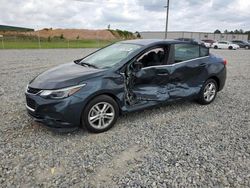 Salvage cars for sale from Copart Tifton, GA: 2017 Chevrolet Cruze LT