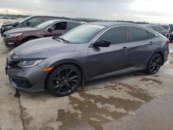 Vehiculos salvage en venta de Copart Grand Prairie, TX: 2020 Honda Civic Sport