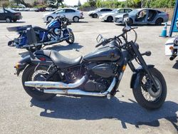 Salvage motorcycles for sale at San Martin, CA auction: 2020 Honda VT750 C2B