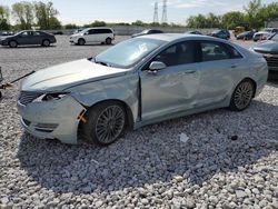 Salvage cars for sale at Barberton, OH auction: 2013 Lincoln MKZ Hybrid
