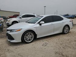Salvage cars for sale at Temple, TX auction: 2018 Toyota Camry Hybrid