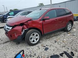 Salvage cars for sale at Franklin, WI auction: 2014 Ford Edge SEL
