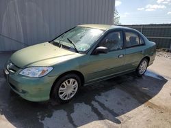 Salvage cars for sale at Duryea, PA auction: 2004 Honda Civic LX