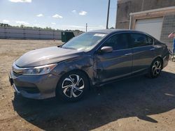 Salvage cars for sale at Fredericksburg, VA auction: 2016 Honda Accord LX