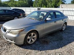 Salvage cars for sale at Augusta, GA auction: 2007 BMW 525 I