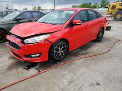 Salvage cars for sale from Copart Chicago Heights, IL: 2016 Ford Focus SE