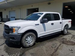Salvage cars for sale from Copart Exeter, RI: 2018 Ford F150 Supercrew
