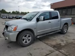 Salvage cars for sale at Fort Wayne, IN auction: 2004 Nissan Titan XE