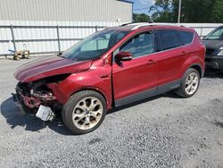 Salvage cars for sale from Copart Gastonia, NC: 2015 Ford Escape Titanium