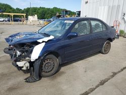 Honda salvage cars for sale: 2004 Honda Civic LX