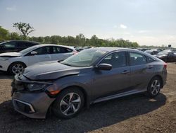 Salvage cars for sale at Des Moines, IA auction: 2019 Honda Civic LX