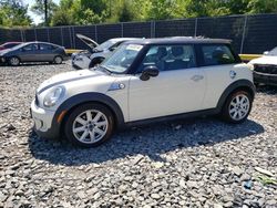 Salvage cars for sale at Waldorf, MD auction: 2012 Mini Cooper S