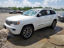 Salvage cars for sale from Copart Louisville, KY: 2017 Jeep Grand Cherokee Overland