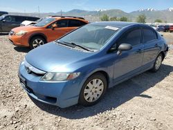 Salvage cars for sale at Magna, UT auction: 2010 Honda Civic VP