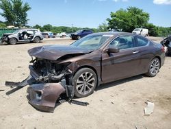 Salvage cars for sale from Copart Baltimore, MD: 2013 Honda Accord EXL