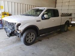 Salvage trucks for sale at Abilene, TX auction: 2015 Ford F150 Super Cab