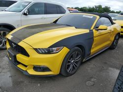 Salvage cars for sale at Cahokia Heights, IL auction: 2017 Ford Mustang
