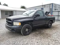 Salvage cars for sale from Copart Prairie Grove, AR: 2003 Dodge RAM 1500 ST