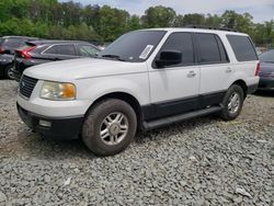Salvage cars for sale at Waldorf, MD auction: 2005 Ford Expedition XLT