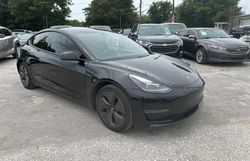 Vehiculos salvage en venta de Copart Jacksonville, FL: 2021 Tesla Model 3