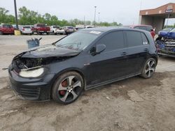 Burn Engine Cars for sale at auction: 2016 Volkswagen GTI S/SE