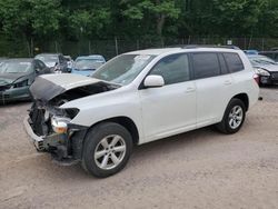 Salvage cars for sale at York Haven, PA auction: 2008 Toyota Highlander
