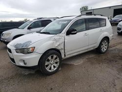 Salvage cars for sale at Kansas City, KS auction: 2010 Mitsubishi Outlander SE