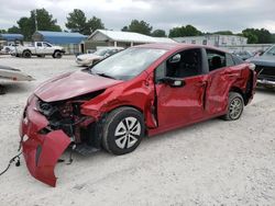 Vehiculos salvage en venta de Copart Prairie Grove, AR: 2017 Toyota Prius