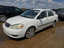 Salvage cars for sale from Copart Columbus, OH: 2003 Toyota Corolla CE