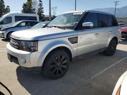Salvage cars for sale from Copart Rancho Cucamonga, CA: 2013 Land Rover Range Rover Sport HSE Luxury