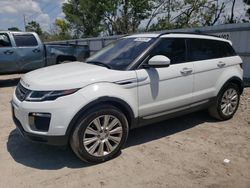 Salvage cars for sale at Riverview, FL auction: 2016 Land Rover Range Rover Evoque HSE