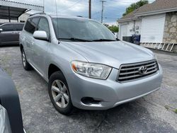 Salvage cars for sale at Lebanon, TN auction: 2008 Toyota Highlander